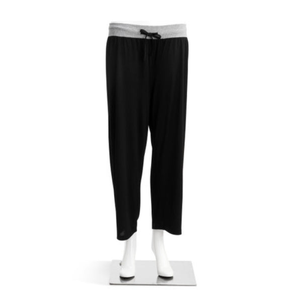 Bamboo Capri Pants - Black