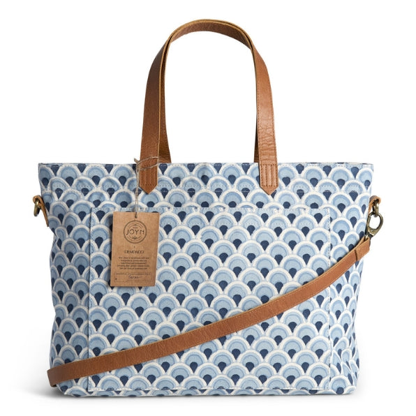 JOYN Tote Bag - Blue Scallop