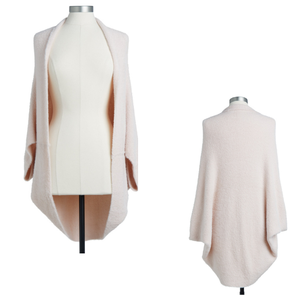 Light Pink Soft Knit Cocoon