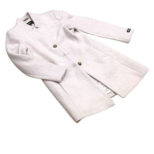 DKNY Blush Pink Wool Coat