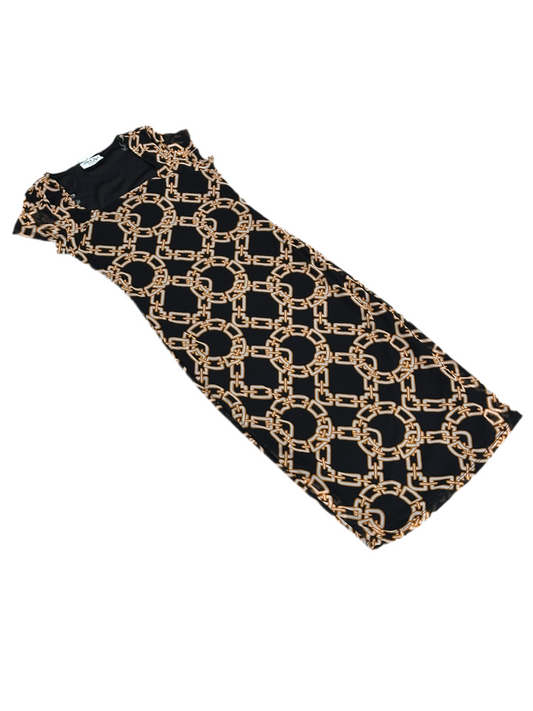 Black and Gold Dress