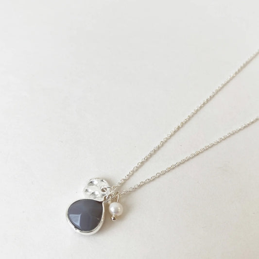 Grey & Silver Necklace