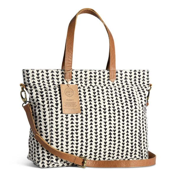 JOYN Tote Bag - Black Triangle