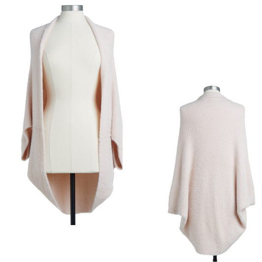 Light Pink Soft Knit Cocoon