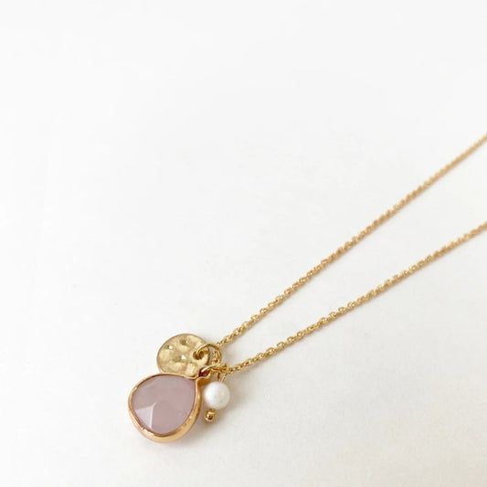 Pink & Gold Necklace